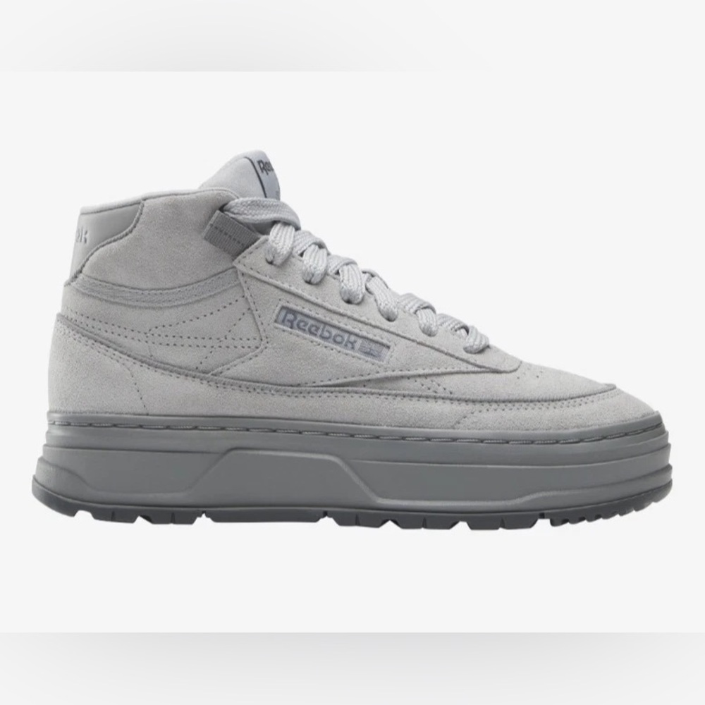 Reebok Women’s Club C Geo Mid Lifestyle Sneaker Shoes Size 7